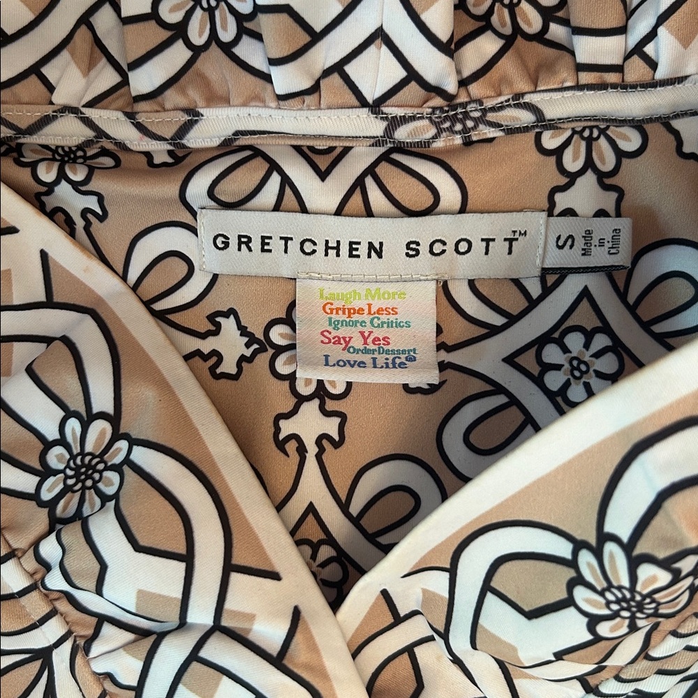 Gretchen Scott Ruffleneck Dress - Picture 2 of 2